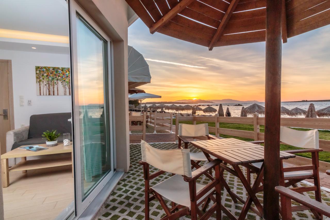 Christina Beach Hotel Chania  Exterior foto