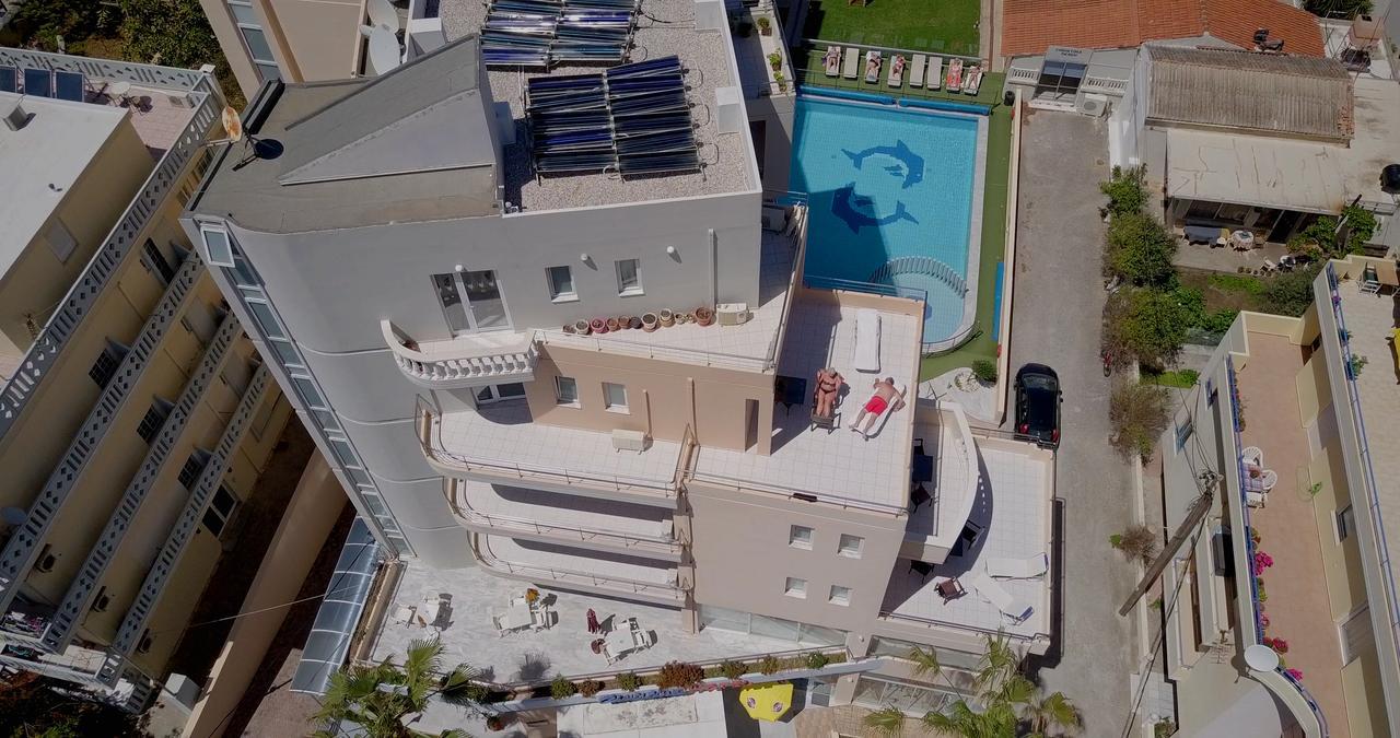 Christina Beach Hotel Chania  Exterior foto