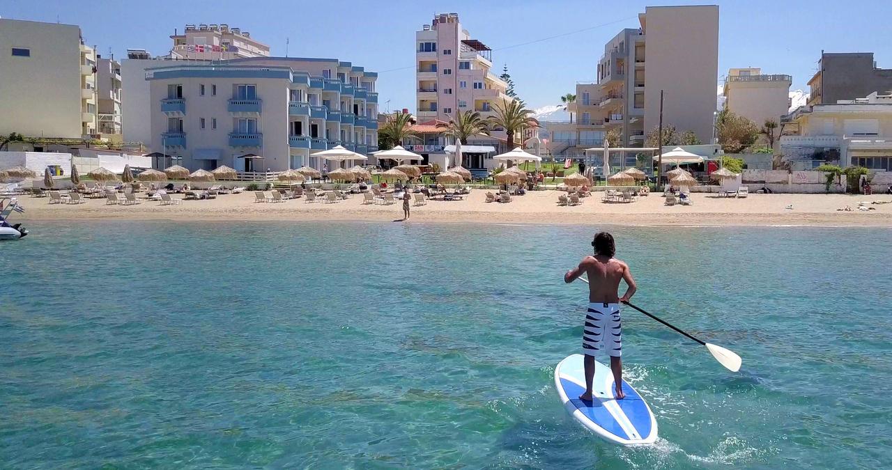 Christina Beach Hotel Chania  Exterior foto