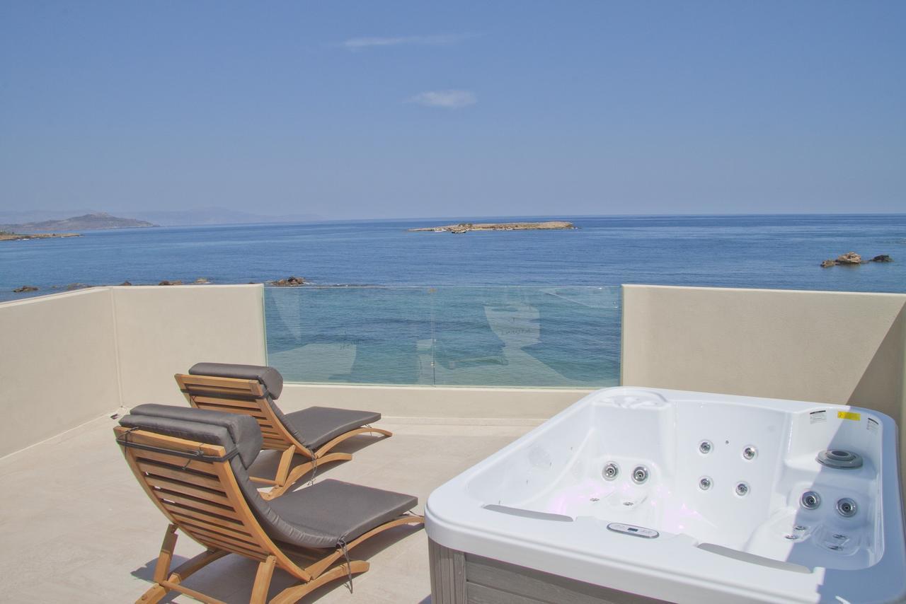 Christina Beach Hotel Chania  Exterior foto